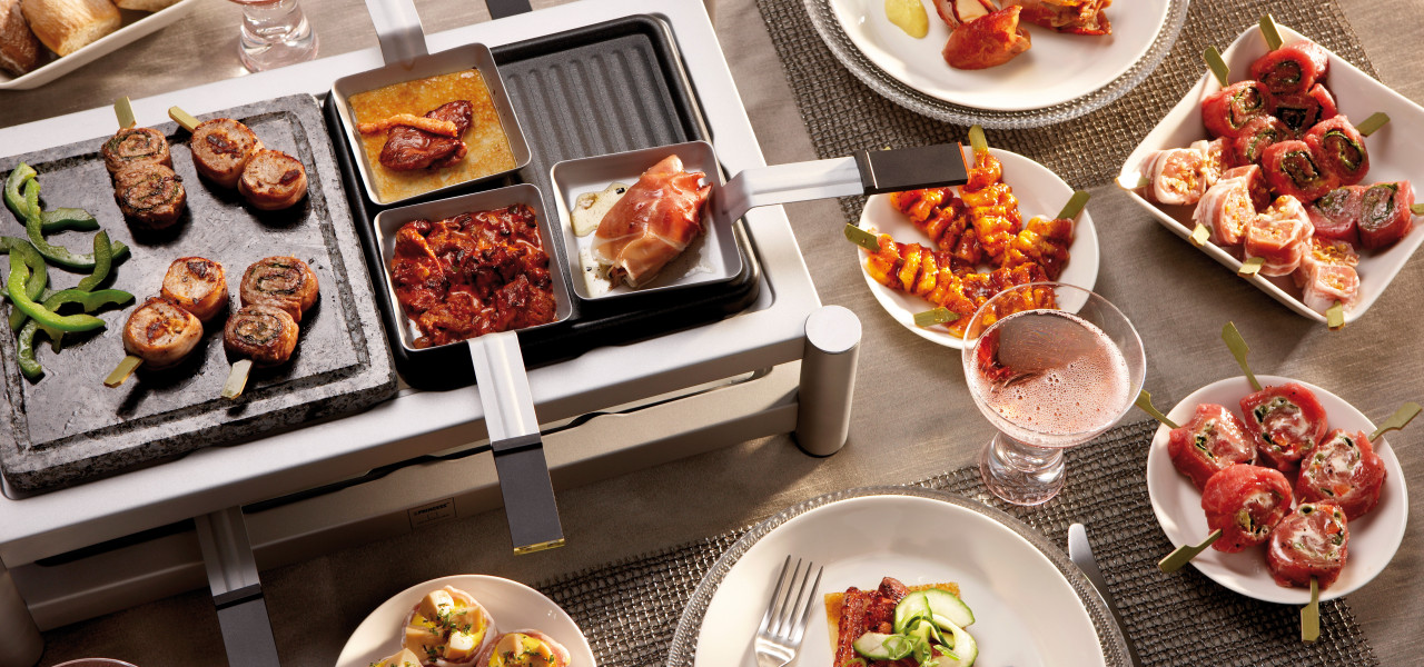 Gourmet-overzichtsfoto